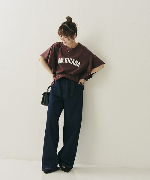 Rouge vif la cle / ルージュ・ヴィフ ラクレ デニムパンツ | 【NEEDBY heritage/ニードバイヘリテージ】KOH ワイドストレート | 詳細9