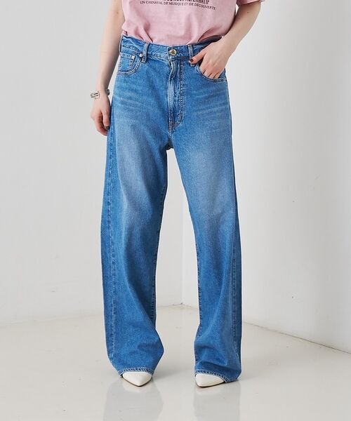 Rouge vif la cle / ルージュ・ヴィフ ラクレ デニムパンツ | 【NEEDBY heritage/ニードバイヘリテージ】KOH ワイドストレート | 詳細30