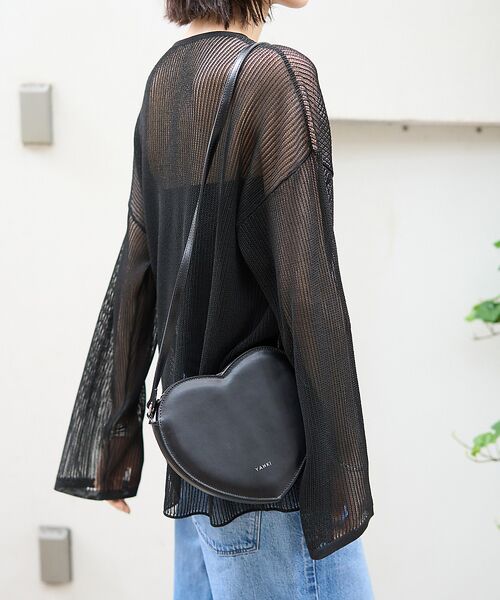 Rouge vif la cle / ルージュ・ヴィフ ラクレ ショルダーバッグ | 【YAHKI/ヤーキ】W FACE ハートショルダーポシェット | 詳細1