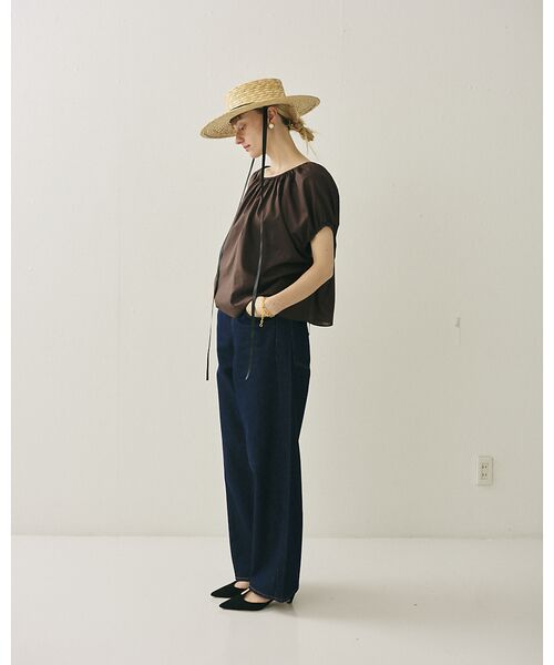 Rouge vif la cle / ルージュ・ヴィフ ラクレ シャツ・ブラウス | コットンギャザーパフブラウス | 詳細22