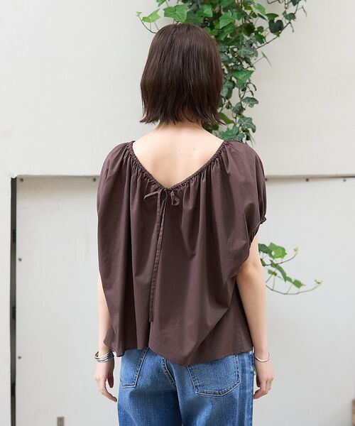 Rouge vif la cle / ルージュ・ヴィフ ラクレ シャツ・ブラウス | コットンギャザーパフブラウス | 詳細24