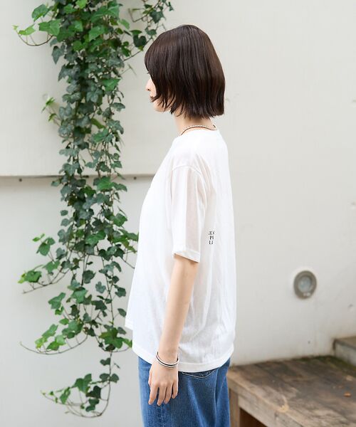 Rouge vif la cle / ルージュ・ヴィフ ラクレ Tシャツ | シアーロゴTシャツ | 詳細11