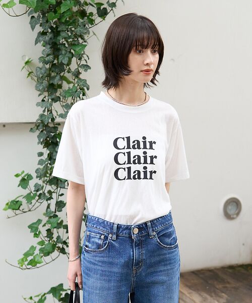 Rouge vif la cle / ルージュ・ヴィフ ラクレ Tシャツ | シアーロゴTシャツ | 詳細3