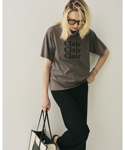 Rouge vif la cle / ルージュ・ヴィフ ラクレ Tシャツ | シアーロゴTシャツ | 詳細29