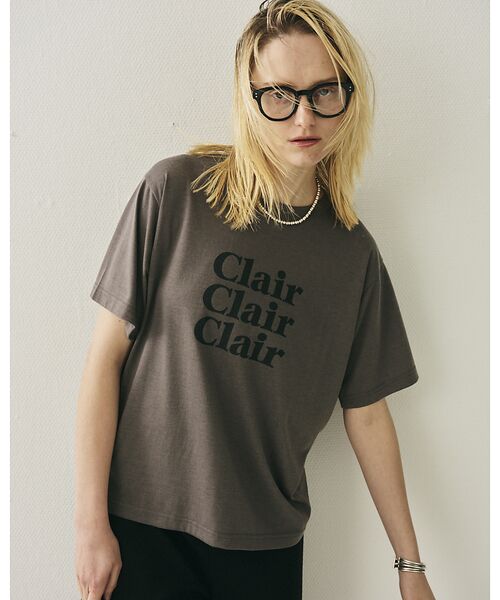 Rouge vif la cle / ルージュ・ヴィフ ラクレ Tシャツ | シアーロゴTシャツ | 詳細20