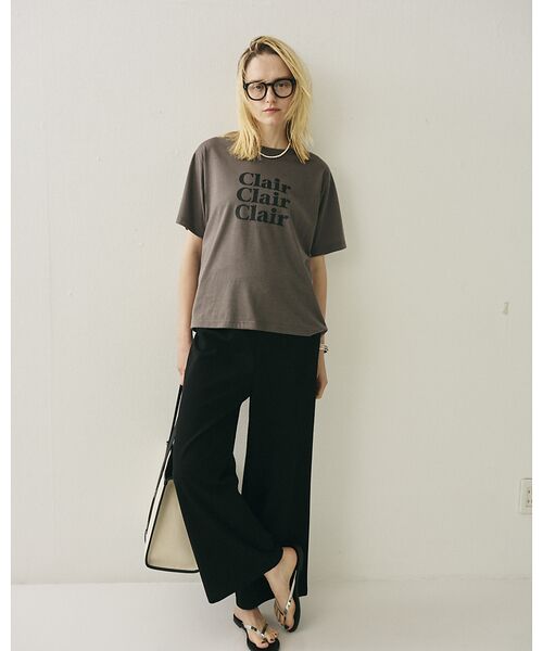 Rouge vif la cle / ルージュ・ヴィフ ラクレ Tシャツ | シアーロゴTシャツ | 詳細24