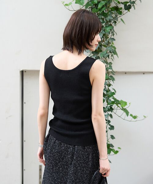 Rouge vif la cle / ルージュ・ヴィフ ラクレ キャミソール・チューブトップ | ヘンリーネックニットタンクトップ | 詳細21