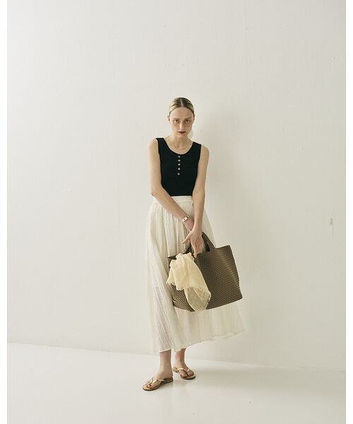 Rouge vif la cle / ルージュ・ヴィフ ラクレ キャミソール・チューブトップ | ヘンリーネックニットタンクトップ | 詳細26