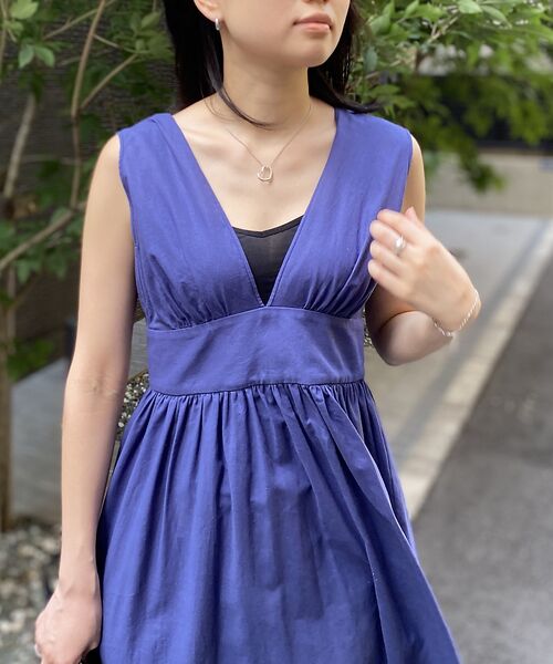 Rouge vif la cle / ルージュ・ヴィフ ラクレ ワンピース | 麻混3WAYウエストリボンワンピース | 詳細6