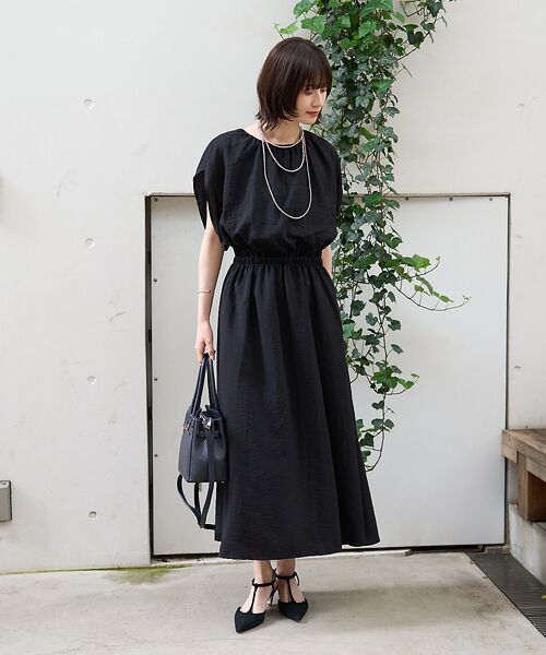 rouge vif ワンピース Rouge vif la cle｜Vネックコクーンワンピース | Rakuten