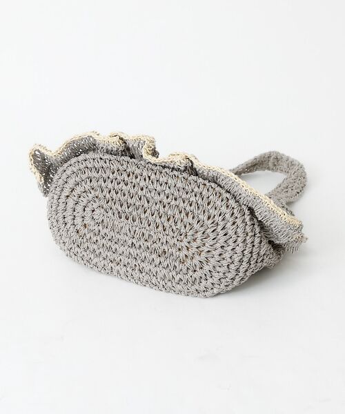 Rouge vif la cle / ルージュ・ヴィフ ラクレ トートバッグ | バイカラー ペーパーフリル トートバッグ / 雑材バッグ | 詳細10