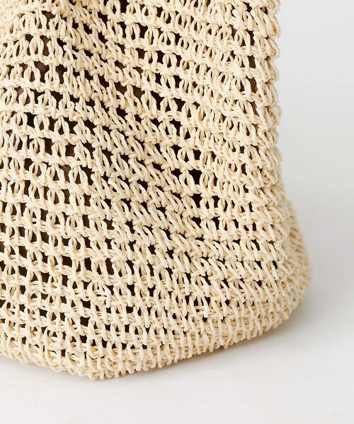 Rouge vif la cle / ルージュ・ヴィフ ラクレ トートバッグ | タッセル付き ペーパートートバッグ / 雑材バッグ | 詳細11