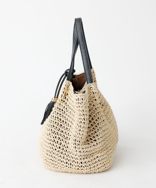 Rouge vif la cle / ルージュ・ヴィフ ラクレ トートバッグ | タッセル付き ペーパートートバッグ / 雑材バッグ | 詳細7