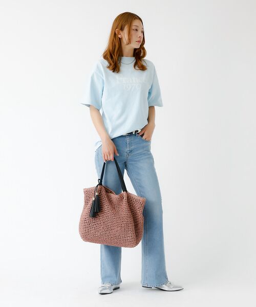 Rouge vif la cle / ルージュ・ヴィフ ラクレ トートバッグ | タッセル付き ペーパートートバッグ / 雑材バッグ | 詳細17