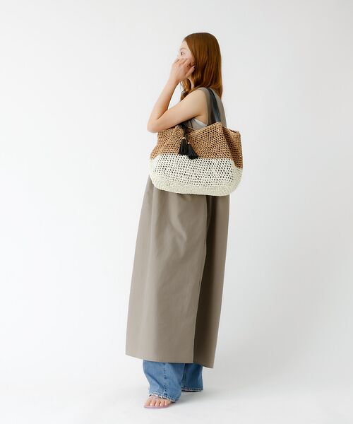 Rouge vif la cle / ルージュ・ヴィフ ラクレ トートバッグ | タッセル付き ペーパートートバッグ / 雑材バッグ | 詳細19