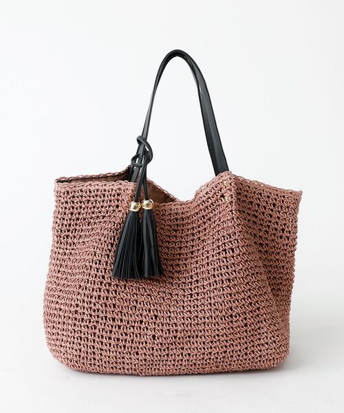 Rouge vif la cle / ルージュ・ヴィフ ラクレ トートバッグ | タッセル付き ペーパートートバッグ / 雑材バッグ | 詳細20