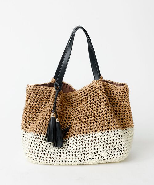 Rouge vif la cle / ルージュ・ヴィフ ラクレ トートバッグ | タッセル付き ペーパートートバッグ / 雑材バッグ | 詳細23