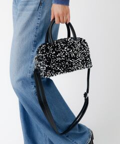 Rouge vif la cle / ルージュ・ヴィフ ラクレ ショルダーバッグ | スパンコール トートバッグ / ハンドバッグ / ミニバッグ / 2WAY /