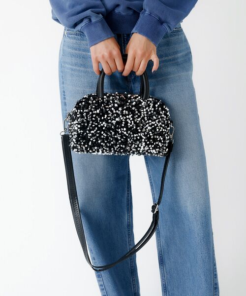 Rouge vif la cle / ルージュ・ヴィフ ラクレ ショルダーバッグ | スパンコール トートバッグ / ハンドバッグ / ミニバッグ / 2WAY / | 詳細6