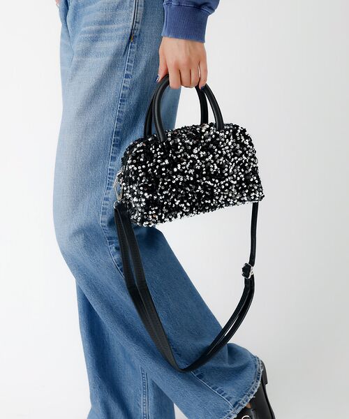 Rouge vif la cle / ルージュ・ヴィフ ラクレ ショルダーバッグ | スパンコール トートバッグ / ハンドバッグ / ミニバッグ / 2WAY / | 詳細8