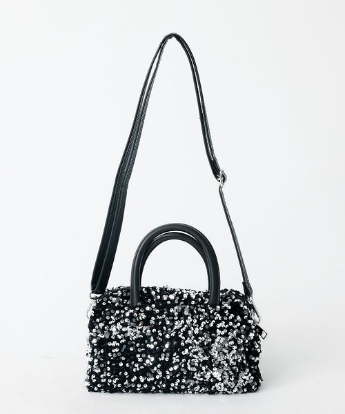 Rouge vif la cle / ルージュ・ヴィフ ラクレ ショルダーバッグ | スパンコール トートバッグ / ハンドバッグ / ミニバッグ / 2WAY / | 詳細9