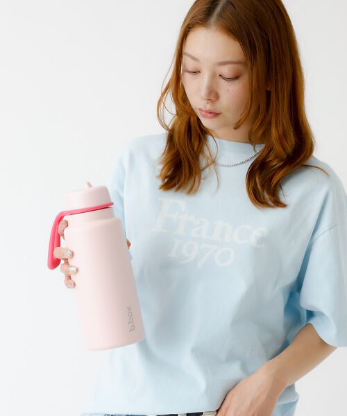 Rouge vif la cle / ルージュ・ヴィフ ラクレ 食器 | 【b.box/ビーボックス】フリップトップボトル 1L（ステンレス製水筒）/In | 詳細7