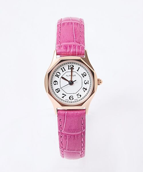 Rouge vif la cle / ルージュ・ヴィフ ラクレ 腕時計 | 【FLANEUR/フラヌール】腕時計/八角形/アラビア数字/レディース/腕時計/ | 詳細9