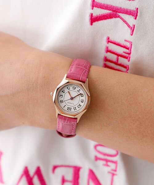 Rouge vif la cle / ルージュ・ヴィフ ラクレ 腕時計 | 【FLANEUR/フラヌール】腕時計/八角形/アラビア数字/レディース/腕時計/ | 詳細12