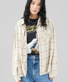 Rouge vif la cle / ルージュ・ヴィフ ラクレ シャツ・ブラウス | 【REMI RELIEF / レミレリーフ】レーヨンツイルチェックレギュラー シ