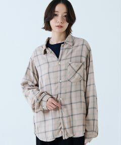Rouge vif la cle / ルージュ・ヴィフ ラクレ シャツ・ブラウス | 【REMI RELIEF / レミレリーフ】レーヨンツイルチェックレギュラー シ