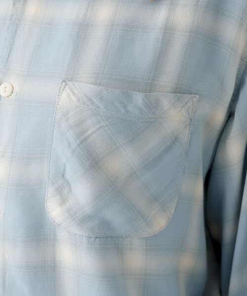 Rouge vif la cle / ルージュ・ヴィフ ラクレ シャツ・ブラウス | 【REMI RELIEF / レミレリーフ】レーヨンツイルチェックレギュラー シ | 詳細17