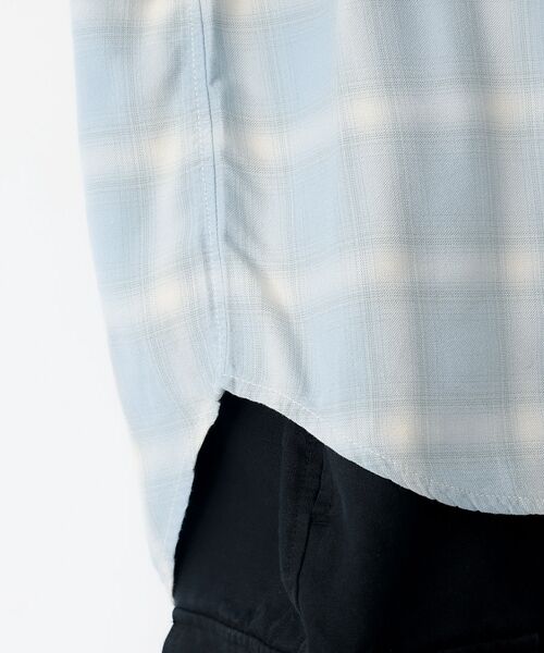 Rouge vif la cle / ルージュ・ヴィフ ラクレ シャツ・ブラウス | 【REMI RELIEF / レミレリーフ】レーヨンツイルチェックレギュラー シ | 詳細20