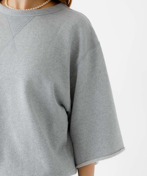 Rouge vif la cle / ルージュ・ヴィフ ラクレ Tシャツ | 【IRONING / アイロニング】Glitter sweat hslv / グ | 詳細11