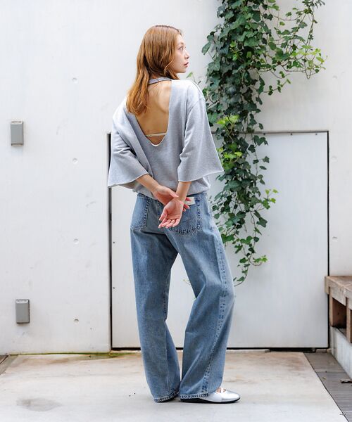 Rouge vif la cle / ルージュ・ヴィフ ラクレ Tシャツ | 【IRONING / アイロニング】Glitter sweat hslv / グ | 詳細18