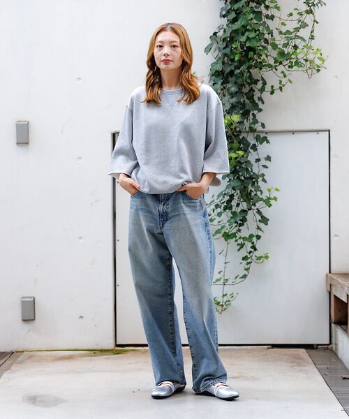 Rouge vif la cle / ルージュ・ヴィフ ラクレ Tシャツ | 【IRONING / アイロニング】Glitter sweat hslv / グ | 詳細5