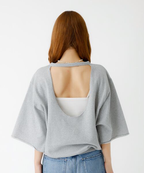 Rouge vif la cle / ルージュ・ヴィフ ラクレ Tシャツ | 【IRONING / アイロニング】Glitter sweat hslv / グ | 詳細8