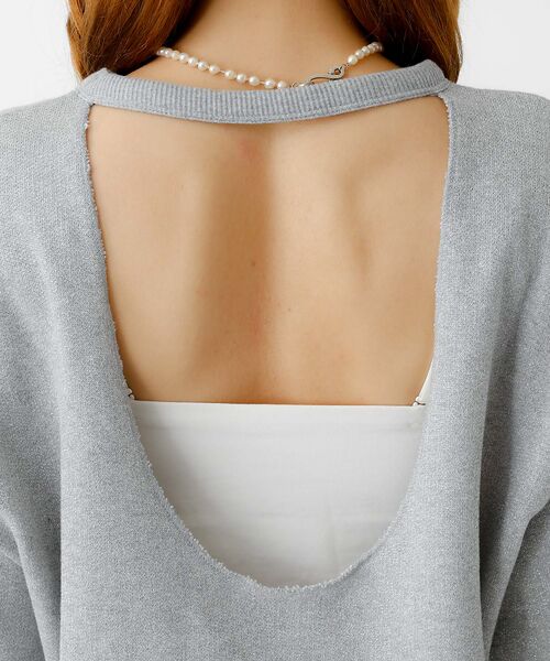 Rouge vif la cle / ルージュ・ヴィフ ラクレ Tシャツ | 【IRONING / アイロニング】Glitter sweat hslv / グ | 詳細9