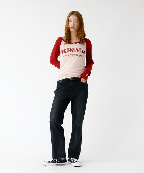 Rouge vif la cle / ルージュ・ヴィフ ラクレ Tシャツ | 【RUSSELL ATHLETIC/ラッセル アスレチック】ラグランスリーブ/ロ | 詳細2