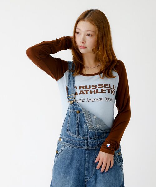 Rouge vif la cle / ルージュ・ヴィフ ラクレ Tシャツ | 【RUSSELL ATHLETIC/ラッセル アスレチック】ラグランスリーブ/ロ | 詳細17