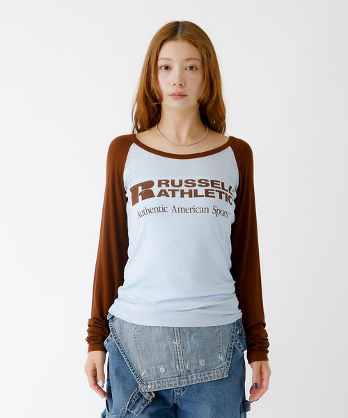 Rouge vif la cle / ルージュ・ヴィフ ラクレ Tシャツ | 【RUSSELL ATHLETIC/ラッセル アスレチック】ラグランスリーブ/ロ | 詳細18