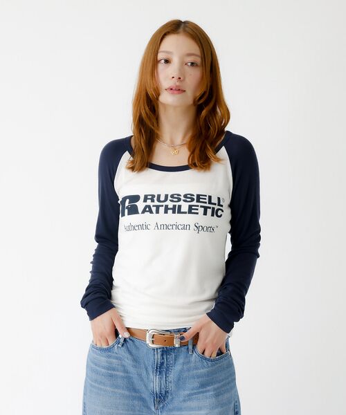 Rouge vif la cle / ルージュ・ヴィフ ラクレ Tシャツ | 【RUSSELL ATHLETIC/ラッセル アスレチック】ラグランスリーブ/ロ | 詳細11