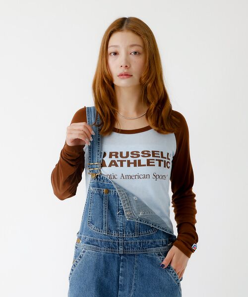 Rouge vif la cle / ルージュ・ヴィフ ラクレ Tシャツ | 【RUSSELL ATHLETIC/ラッセル アスレチック】ラグランスリーブ/ロ | 詳細13