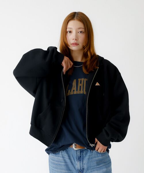 Rouge vif la cle / ルージュ・ヴィフ ラクレ パーカー | 【KELTY/ケルティ】ミニロゴクロップドジップパーカー / フーディ | 詳細15