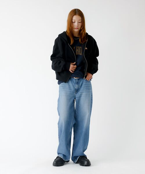 Rouge vif la cle / ルージュ・ヴィフ ラクレ パーカー | 【KELTY/ケルティ】ミニロゴクロップドジップパーカー / フーディ | 詳細19