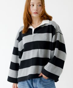 Rouge vif la cle / ルージュ・ヴィフ ラクレ Tシャツ | 【PARROTT CANVAS/パロットキャンバス】クロップド ワイド ラガーシ