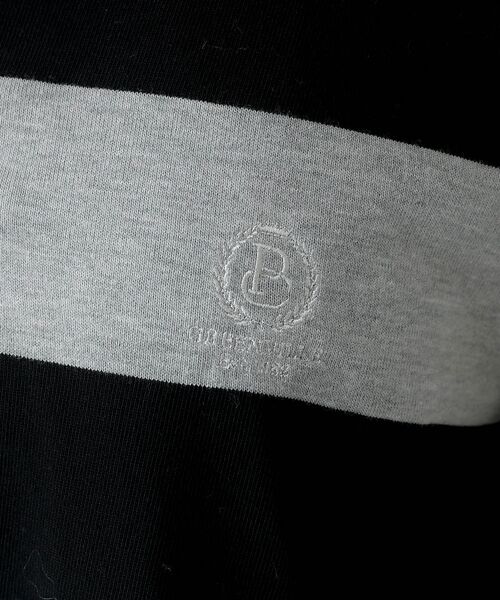 Rouge vif la cle / ルージュ・ヴィフ ラクレ Tシャツ | 【PARROTT CANVAS/パロットキャンバス】クロップド ワイド ラガーシ | 詳細12