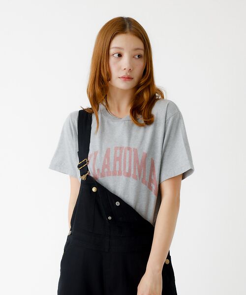 Rouge vif la cle / ルージュ・ヴィフ ラクレ Tシャツ | 【REMI RELIEF / レミレリーフ】ロゴTシャツ / LW加工T (OK | 詳細1