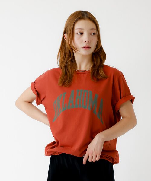 Rouge vif la cle / ルージュ・ヴィフ ラクレ Tシャツ | 【REMI RELIEF / レミレリーフ】ロゴTシャツ / LW加工T (OK | 詳細5