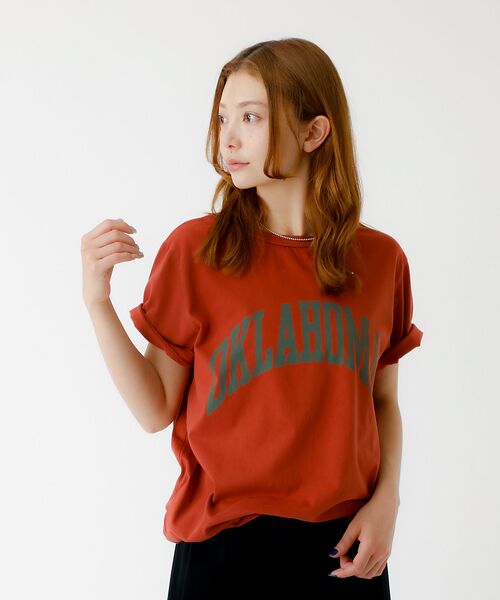 Rouge vif la cle / ルージュ・ヴィフ ラクレ Tシャツ | 【REMI RELIEF / レミレリーフ】ロゴTシャツ / LW加工T (OK | 詳細7