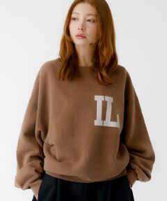 Rouge vif la cle / ルージュ・ヴィフ ラクレ スウェット | 【REMI RELIEF / レミレリーフ】SP加工起毛裏毛クルー "IL" /